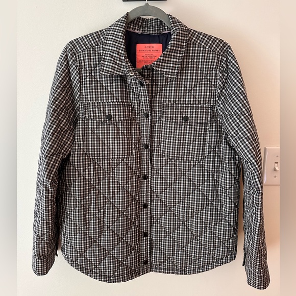 J. Crew Signature Quilted Primaloft Puffer - Picture 1 of 7